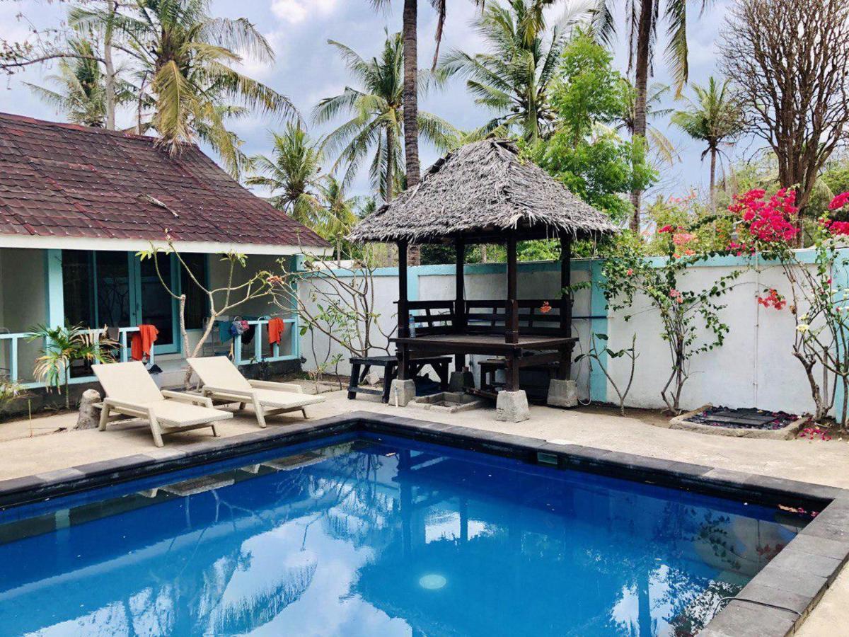 Indigenous Bungalow Gili Trawangan Bagian luar foto