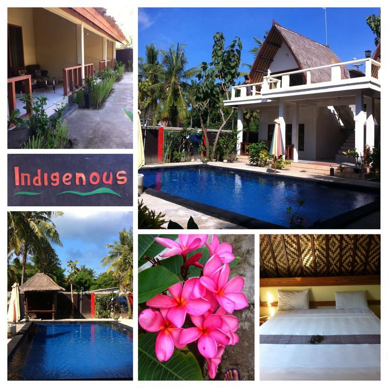 Indigenous Bungalow Gili Trawangan Bagian luar foto