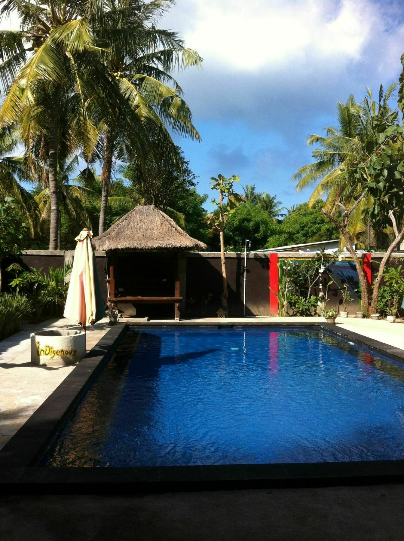 Indigenous Bungalow Gili Trawangan Bagian luar foto