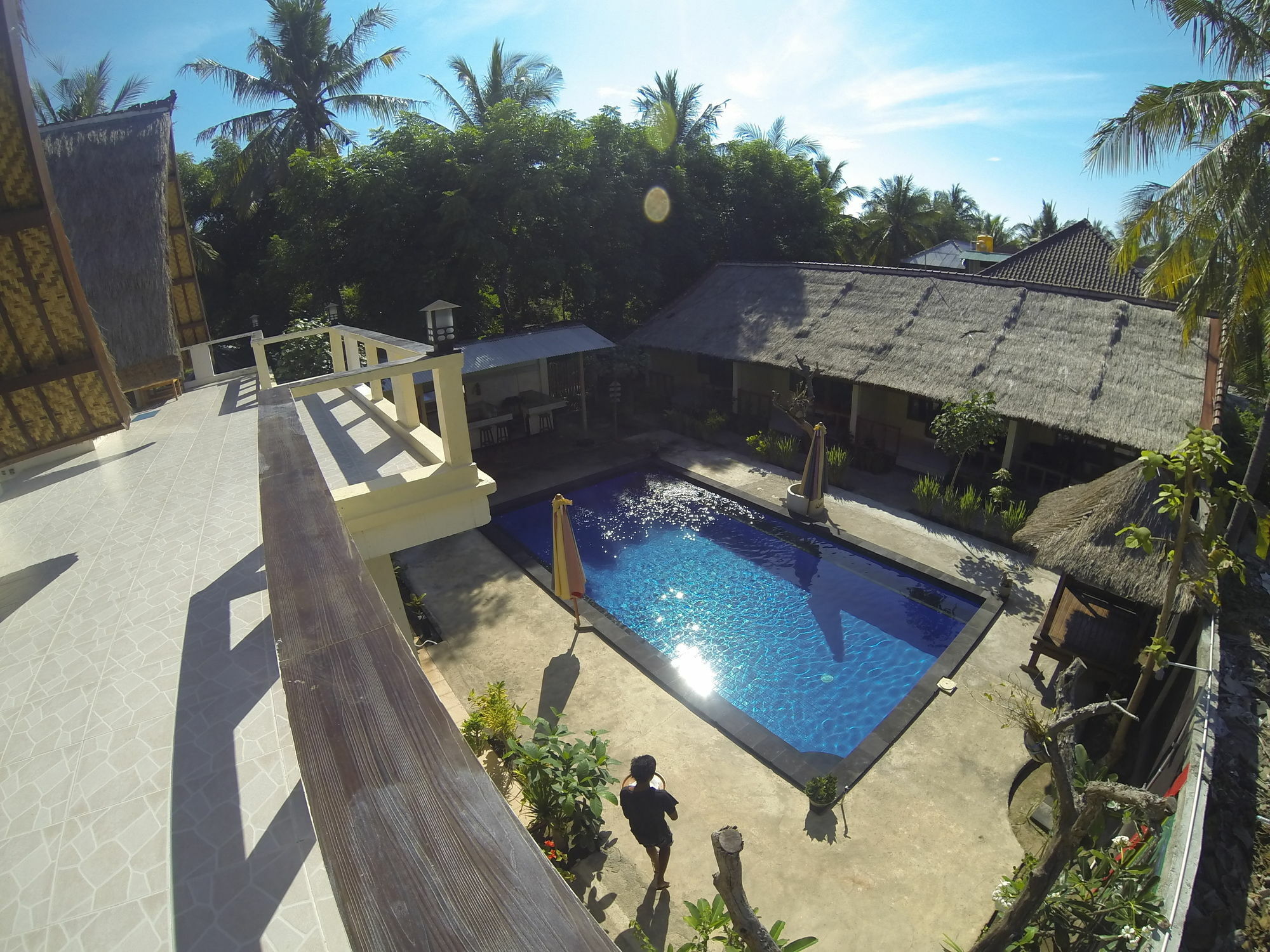 Indigenous Bungalow Gili Trawangan Bagian luar foto