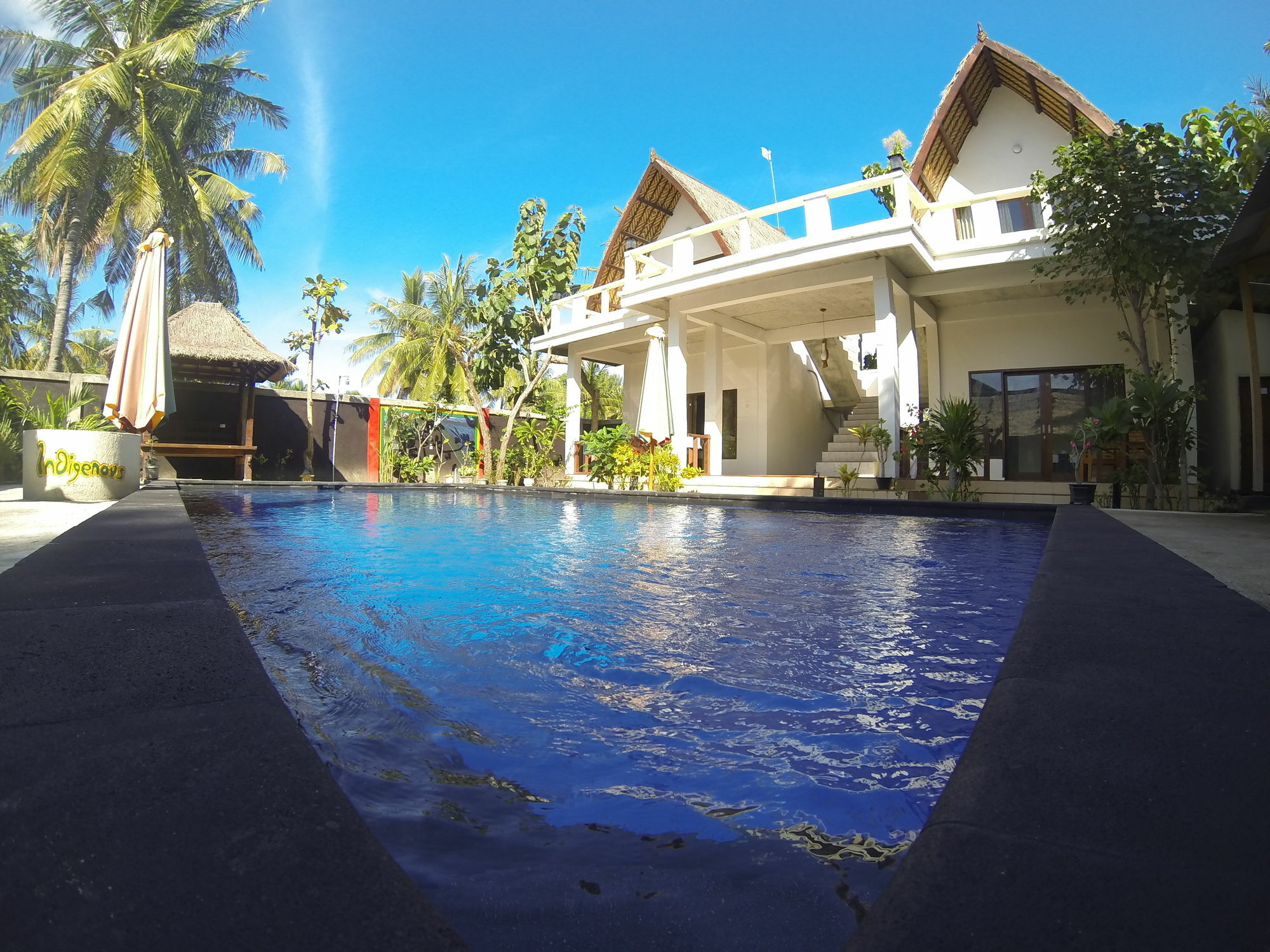 Indigenous Bungalow Gili Trawangan Bagian luar foto